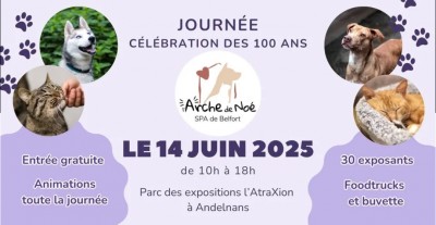 Journée des 100 ans de la SPA à Belfort