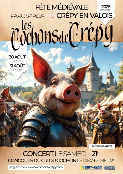 Les Cochons de Crépy à Crépy en Valois