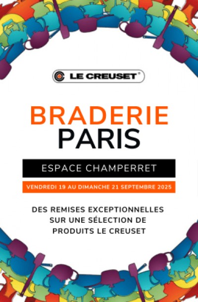 Braderie Le Creuset à Paris