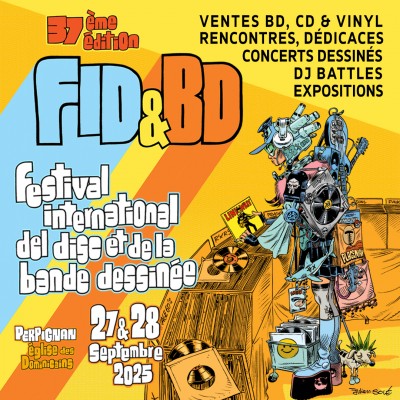 Festival International du Disque et de la BD à Perpignan