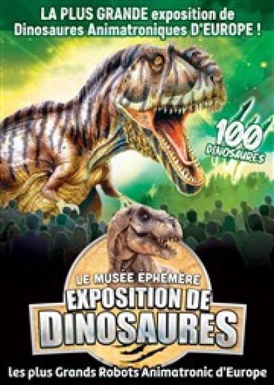 Le Musée Éphémère - Exposition de dinosaures à Metz