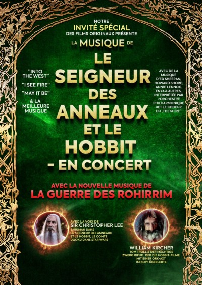 Le Seigneur des Anneaux et le Hobbit - en Concert à Troyes