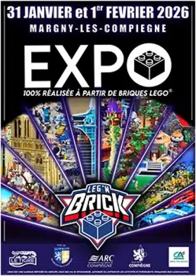 Expo Leg'n Brick à Margny-les-Compiègne