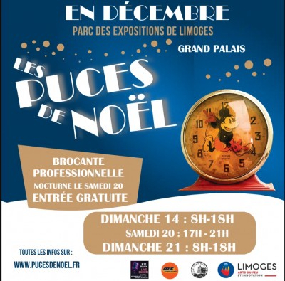 Les Puces de Noël à Limoges