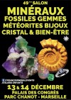 Salon Minéraux Fossiles Gemmes Météorites Bijoux Cristal & Bien-être à Marseille