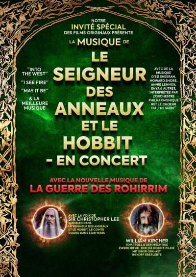 Le Seigneur des Anneaux & Le Hobbit - le concert à Agen