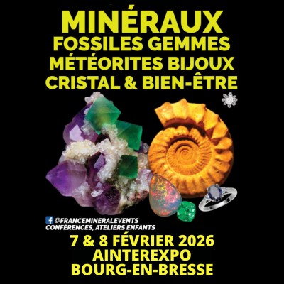 Salon des Minéraux à Bourg en Bresse