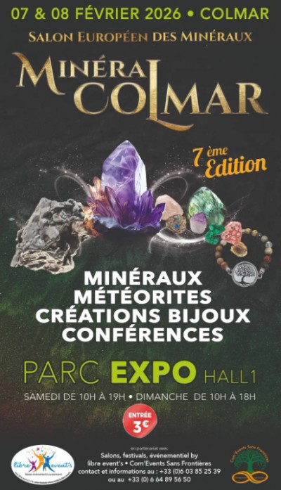 Salon Européen des Minéraux à Colmar