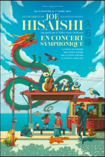 Les Musiques de Joe Hisaishi en concert symphonique à Dijon