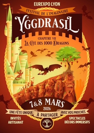 Festival de l'Imaginaire Yggdrasil à Lyon