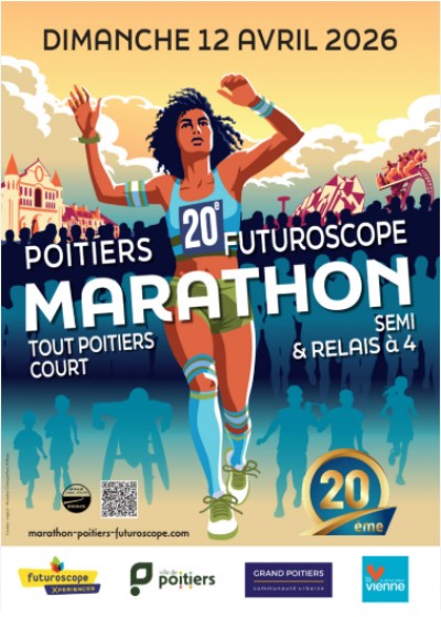 Marathon Poitiers - Futuroscope à Poitiers