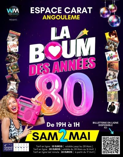 La Boum des Années 80 à Angoulême