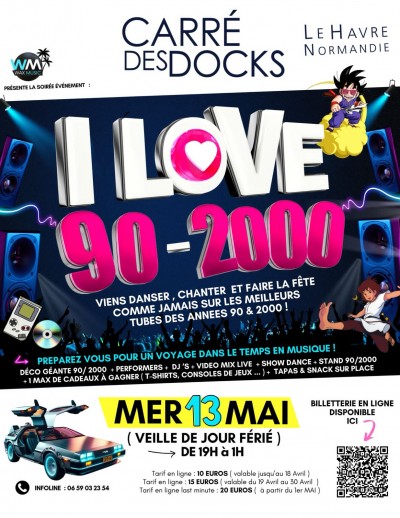 I Love 90-2000 au Havre