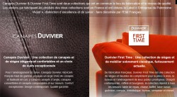 Canapés Duvivier & Duvivier First Time